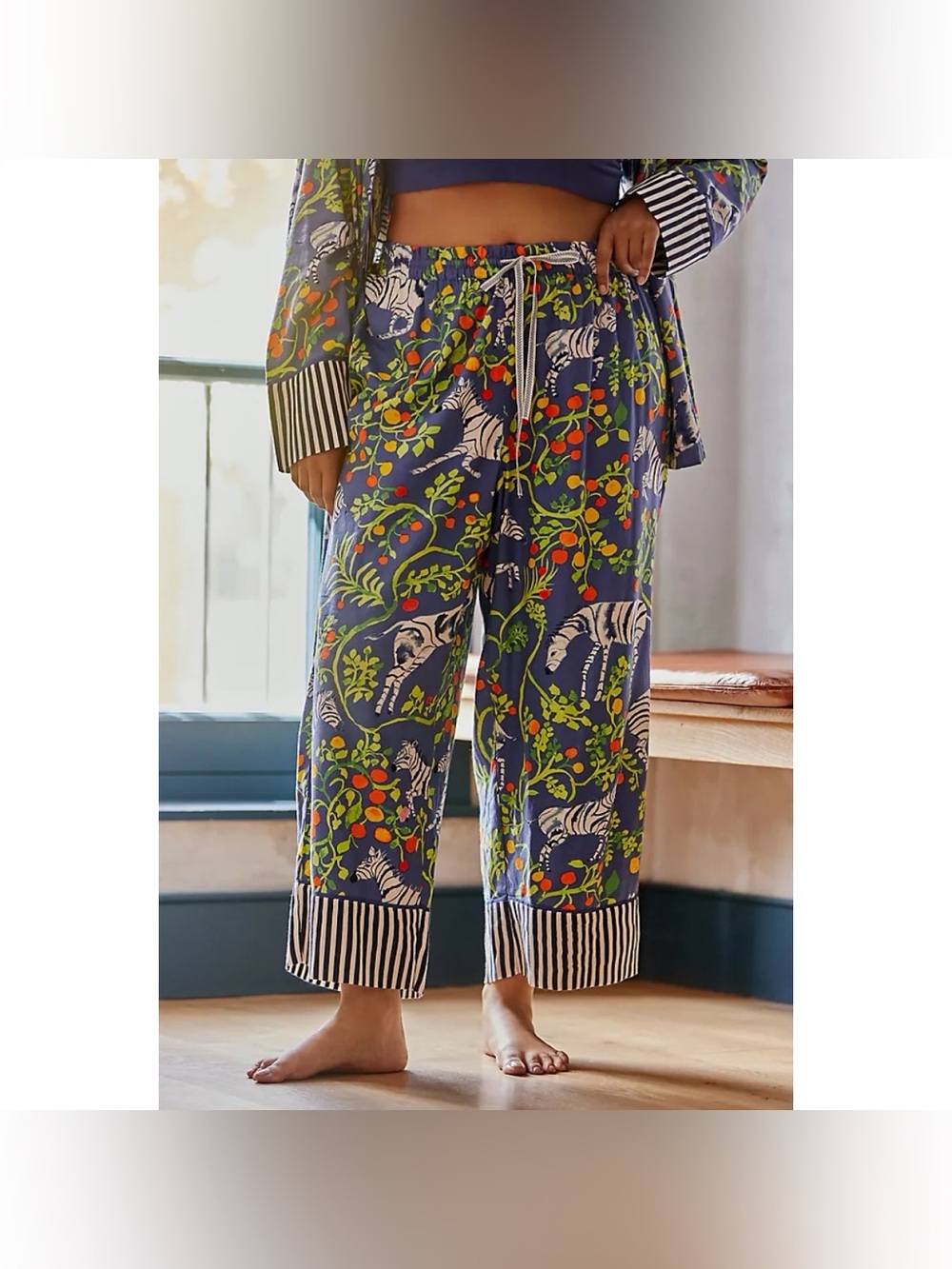 Olivia Wendel for Anthropologie Flannel Sleep Pants XXS